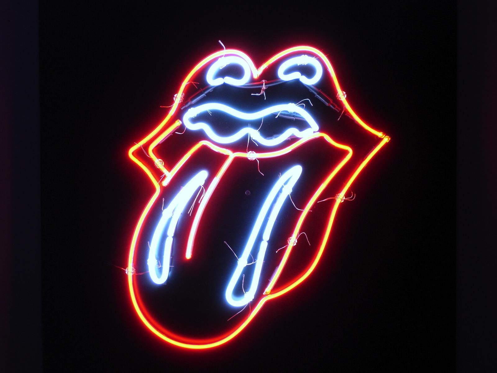 Rolling Stones Neon Sign
