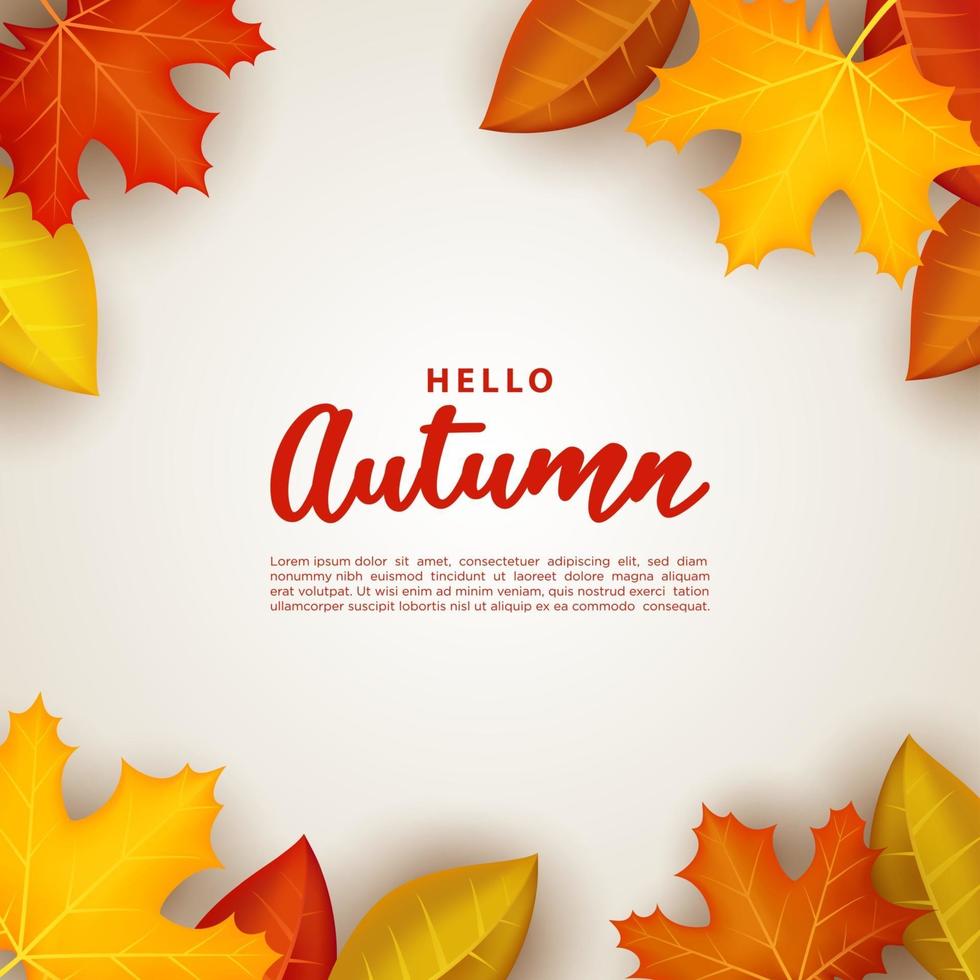 Autumn Vector Wallpapers - Wallpaper Cave