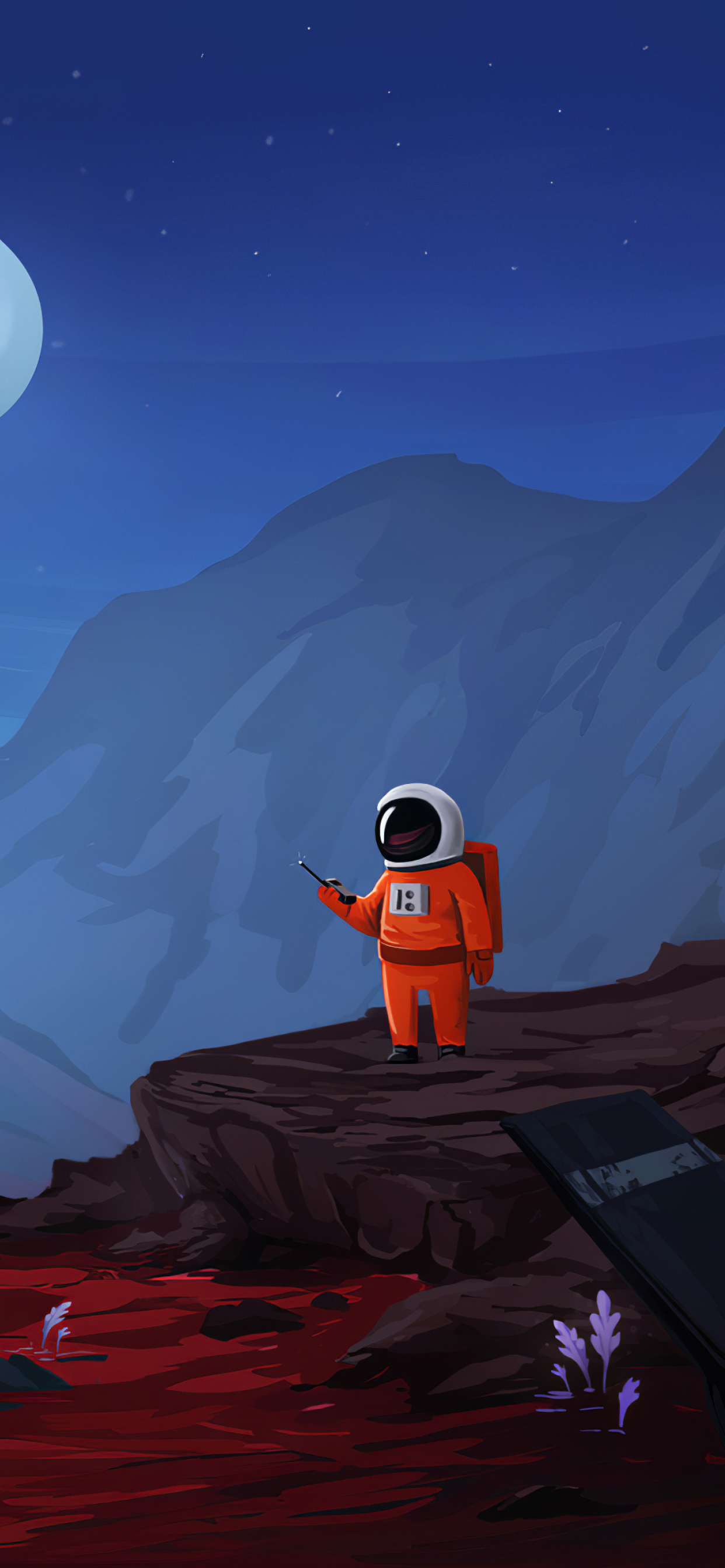 astronaut wallpaper, cartoon, astronaut, sky, illustration, animation, fictional character, animated cartoon, space, geological phenomenon, adventure game