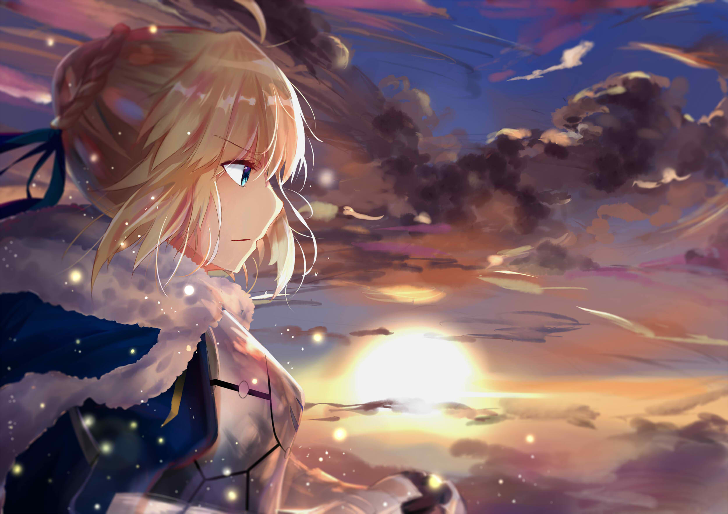 Artoria Pendragon Saber Fate Series Wallpaper:2500x1767