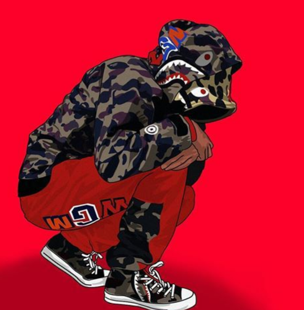 bape supreme wallpaper 2020 it up