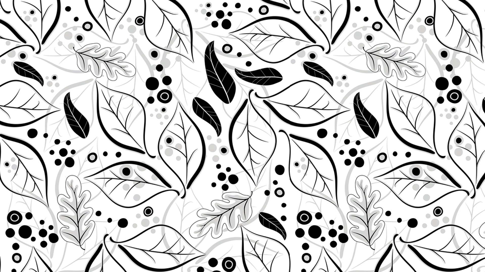Black And White Patterns Background