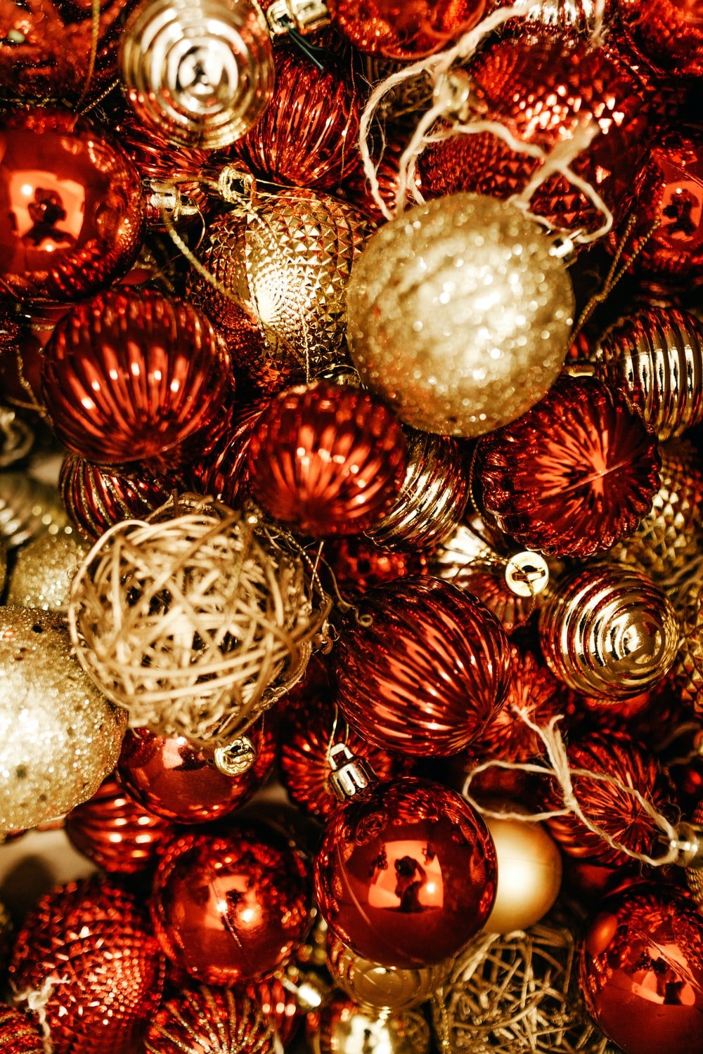 Gold Christmas Picture. Download Free Image