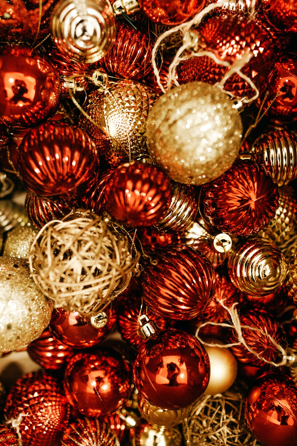 Gold Christmas Picture. Download Free Image