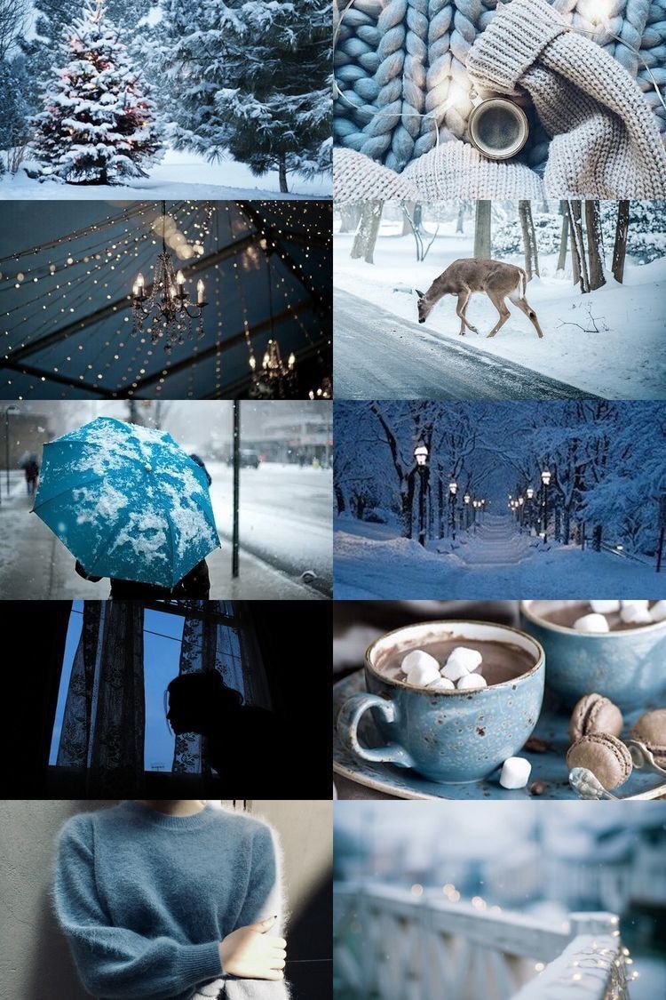 коллажики. Christmas wallpaper, Blue christmas, Christmas aesthetic