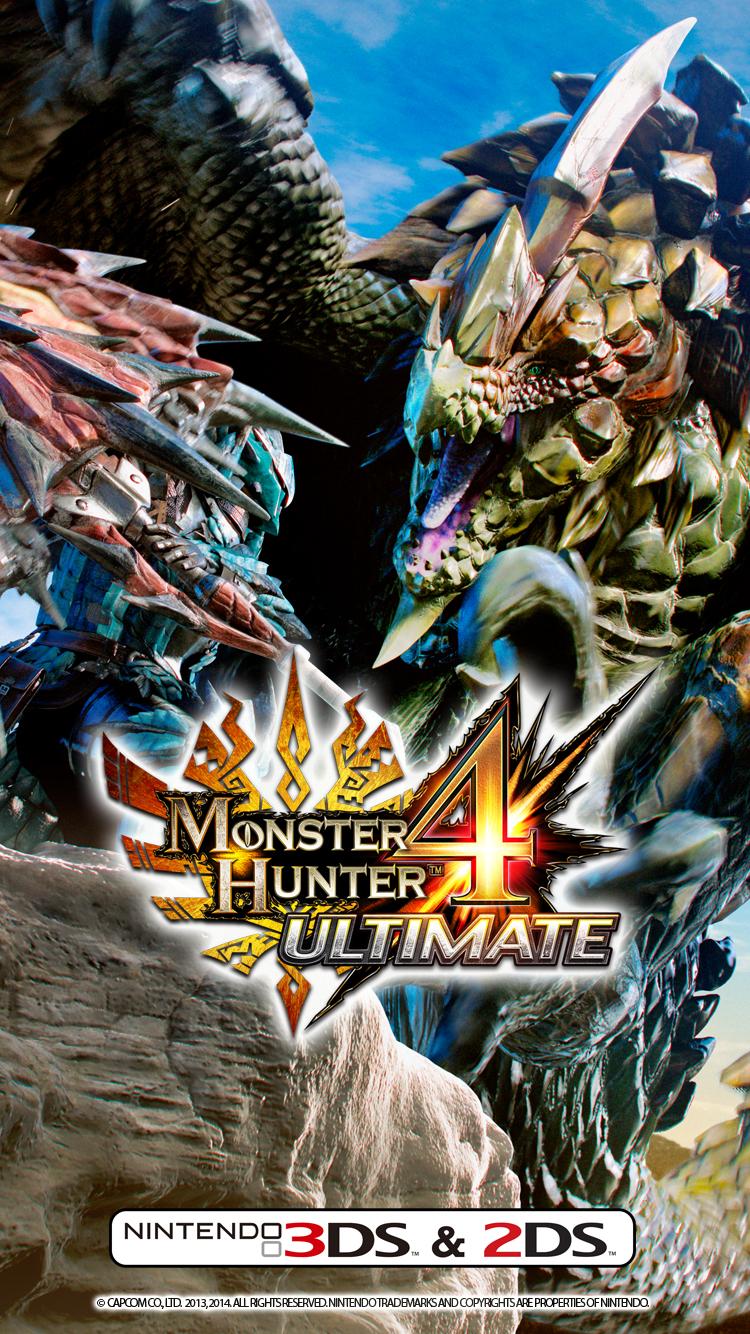 Nintendo AU NZ en Twitter: Grab yourself some exclusive Monster Hunter 4 Ultimate wallpaper for phone or computer here