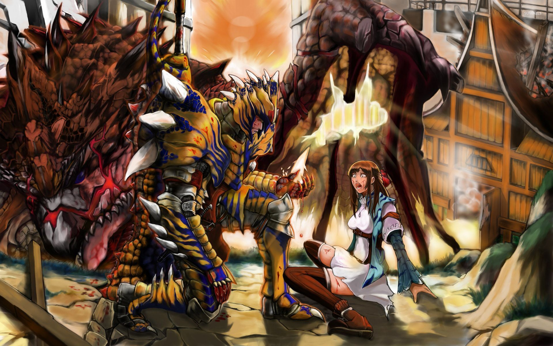 Monster Hunter Wallpaper Anime