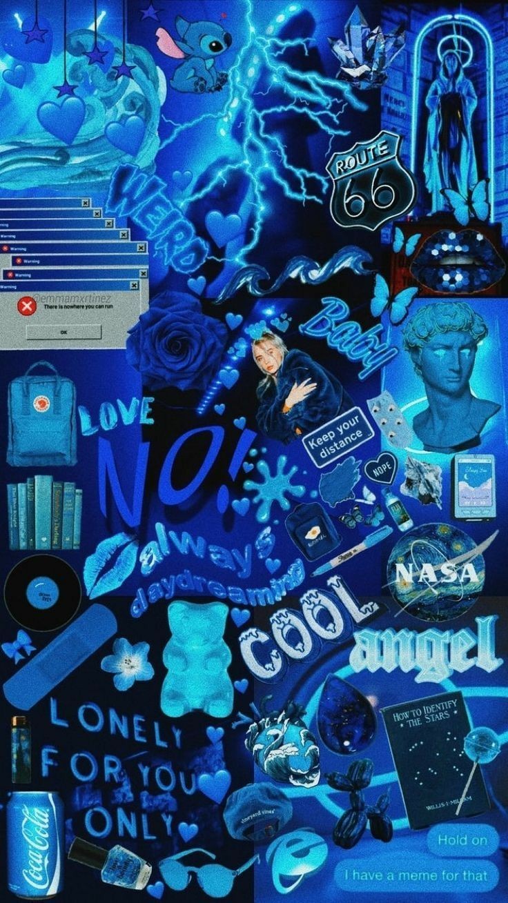 Blue Baddie Wallpaper Free Blue Baddie Background