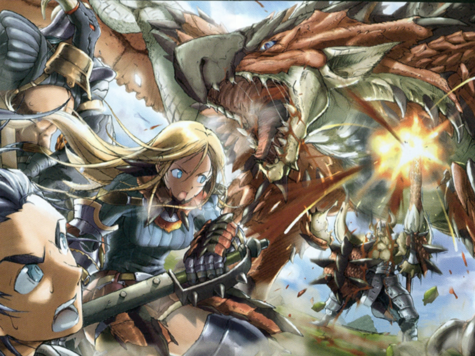 Top Monster Hunter 4 Wallpaper Background