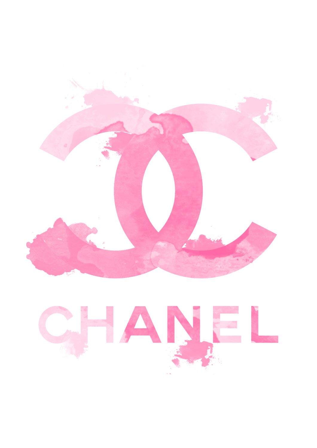 Pink Chanel Logo Wallpaper Free Pink Chanel Logo Background