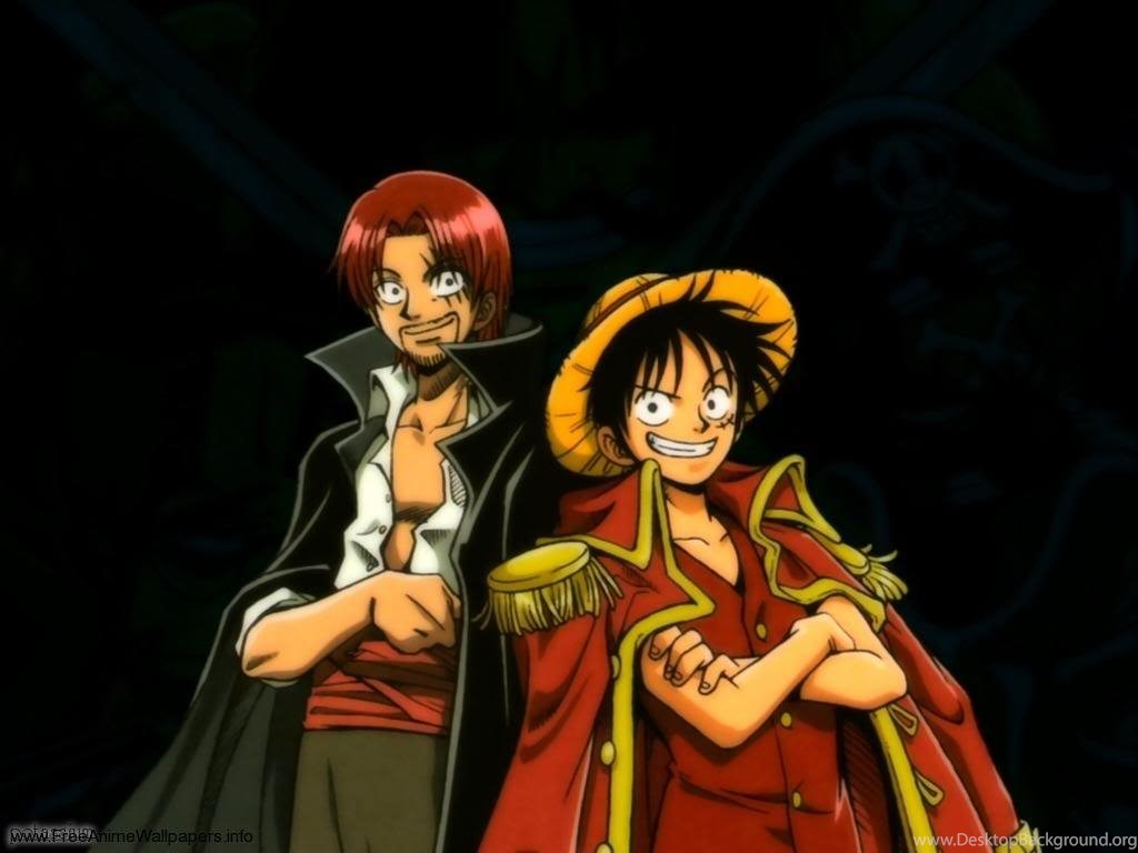 Download Shanks And Monkey Luffy Redhaired Wallpaper 1024x768. Desktop Background