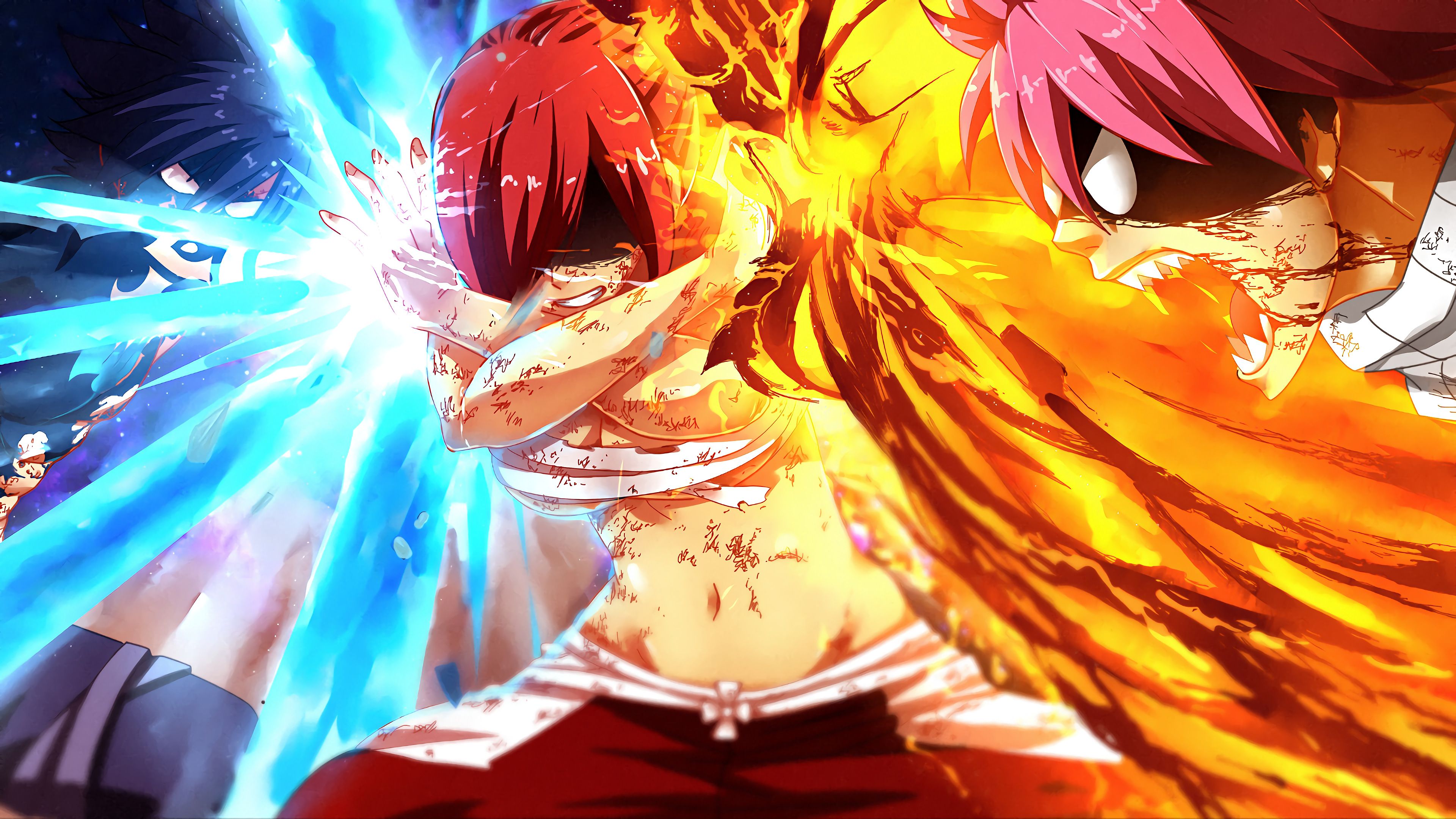 Anime Fairy Tail 4k Ultra HD Wallpaper by Claudiadragneel