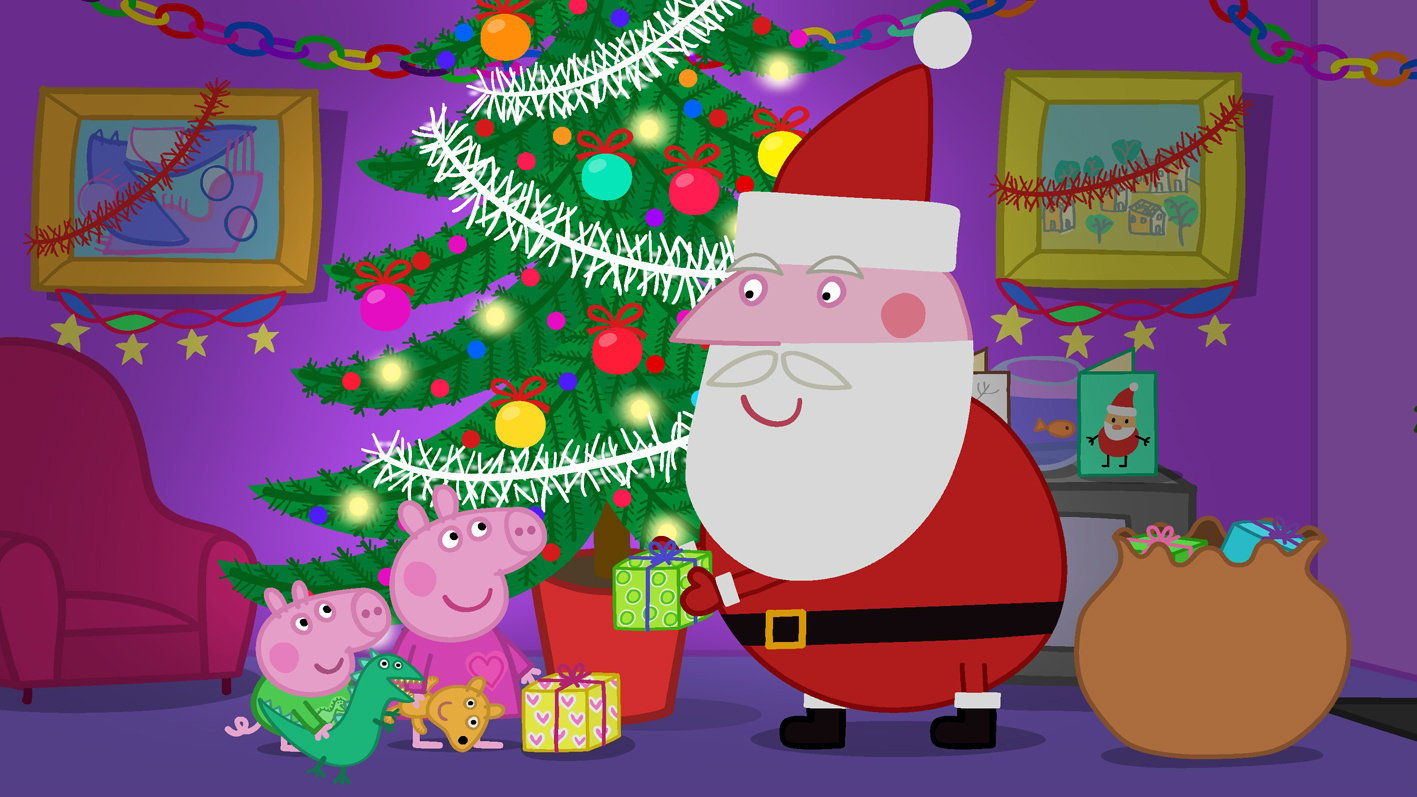 Peppa Pig Christmas Wallpapers - Wallpaper Cave