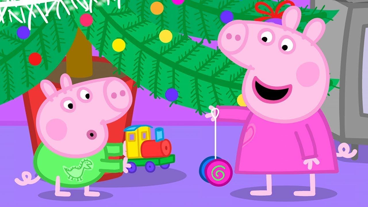 Peppa Pig Christmas Wallpapers - Wallpaper Cave