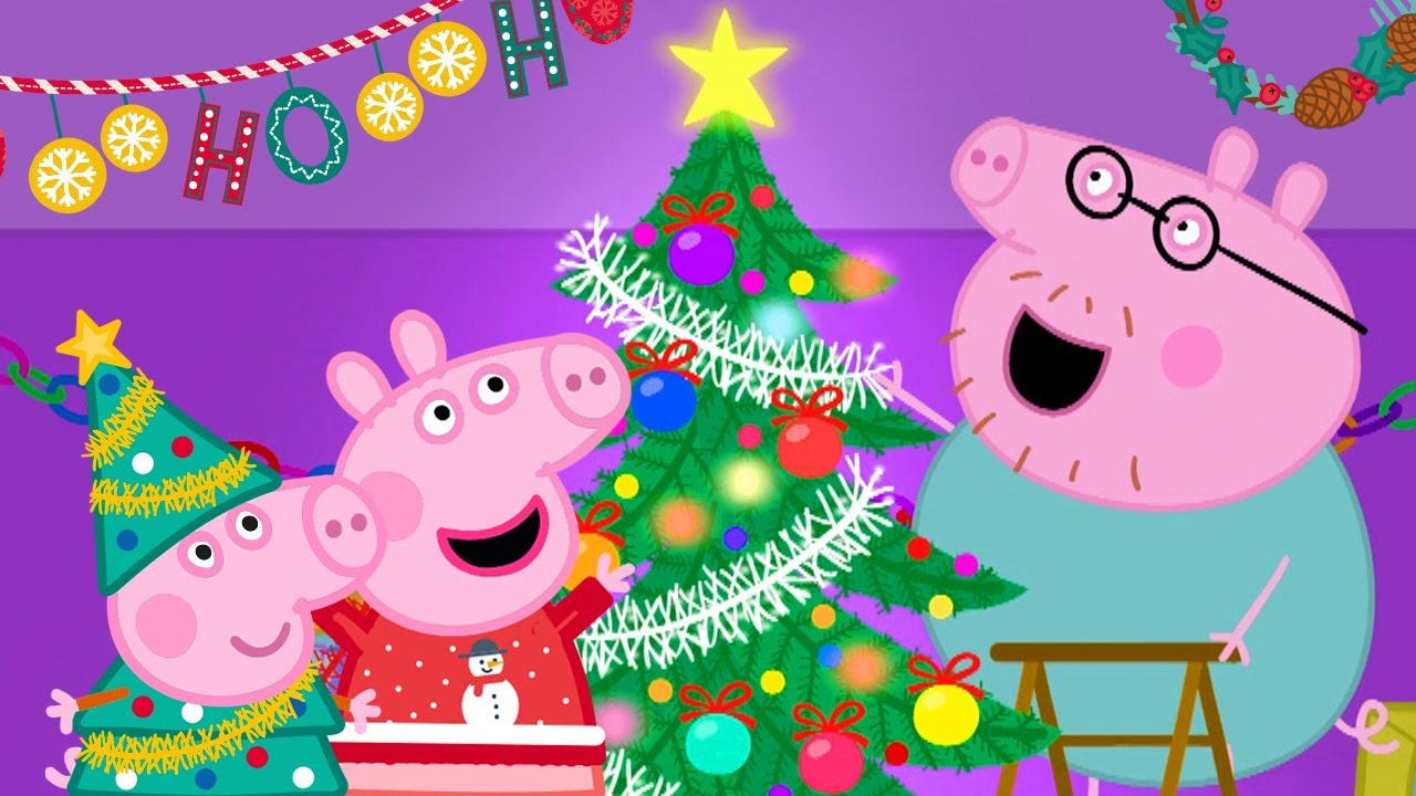 Peppa Pig Christmas Wallpapers Wallpaper Cave