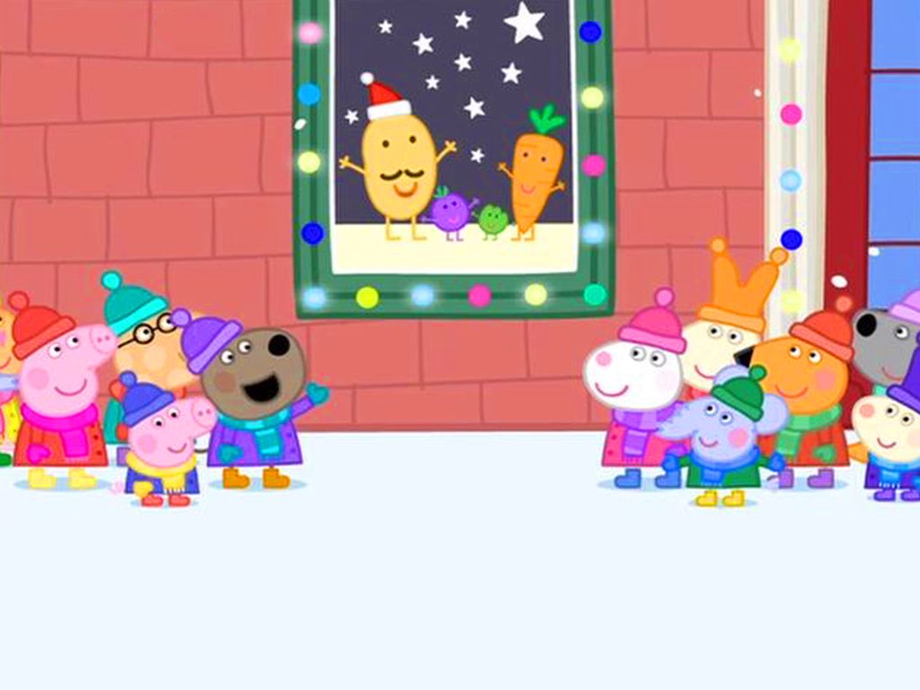 Mr. Potato's Christmas Show: Peppa Pig Video S4 Ep138