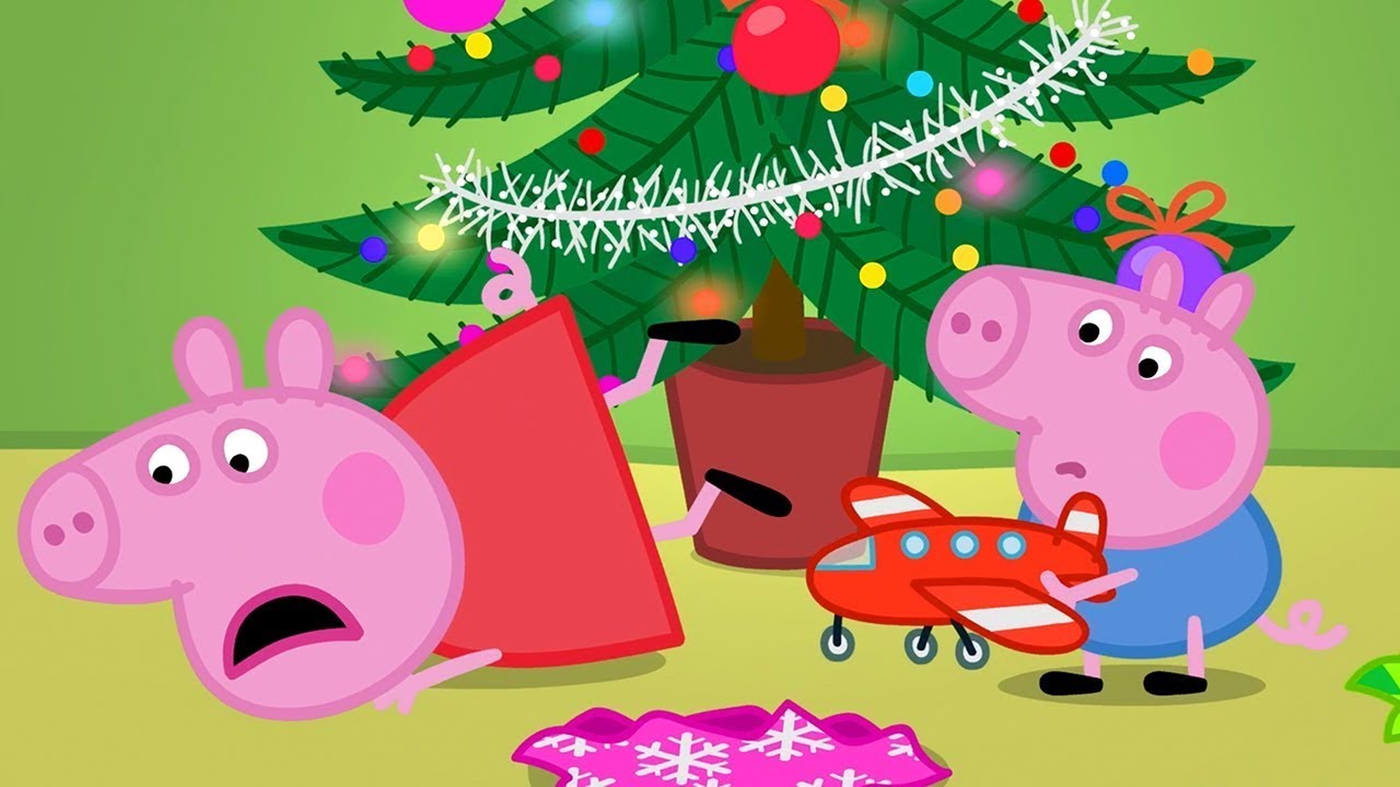 Peppa Pig House (PC and Mobile), Christmas Pig, HD wallpaper