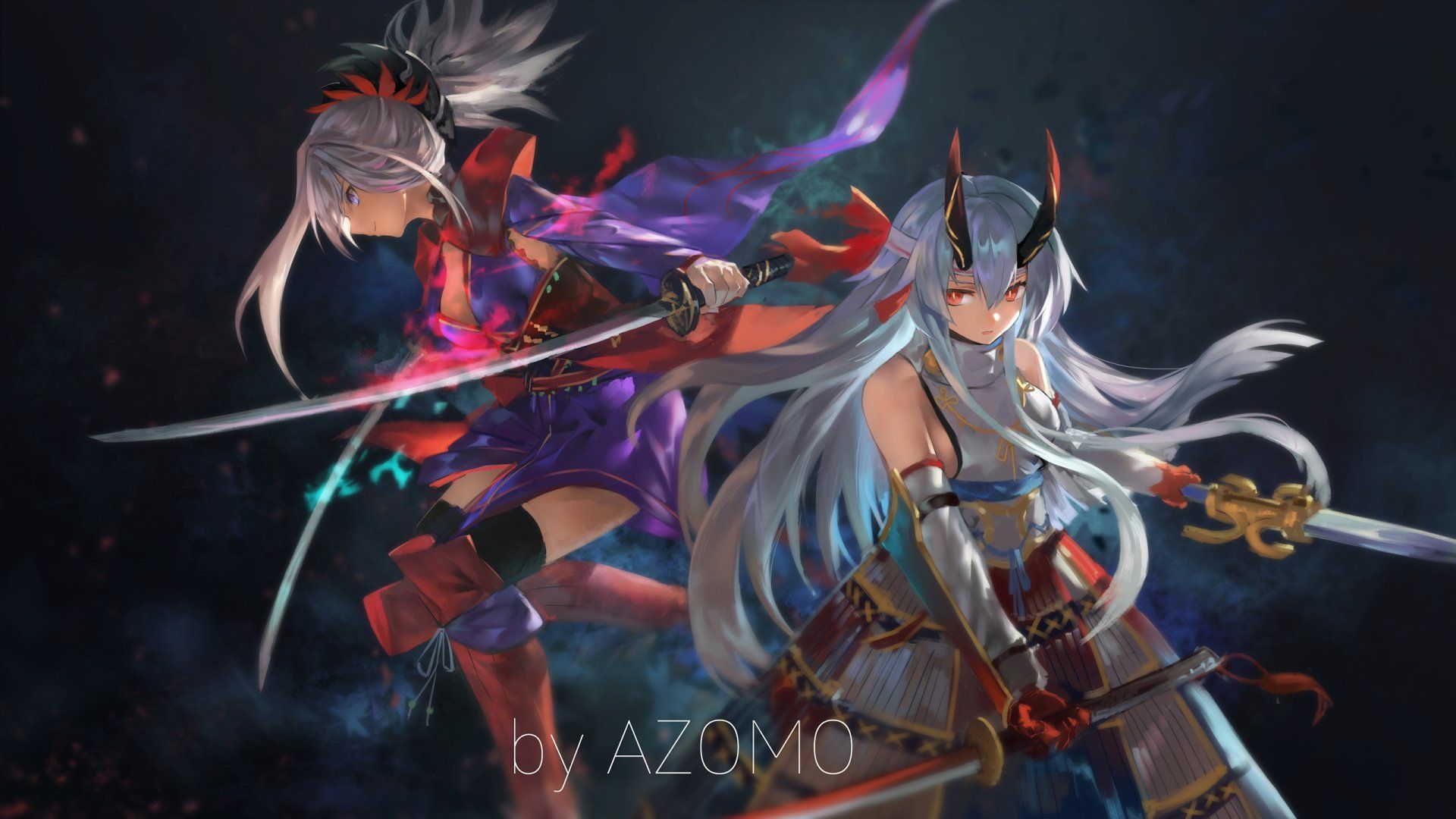 Anime Fate Grand Order Miyamoto Musashi Tomoe Gozen (Fate Grand Order) Wallpaper. Miyamoto Musashi, Anime, Musashi