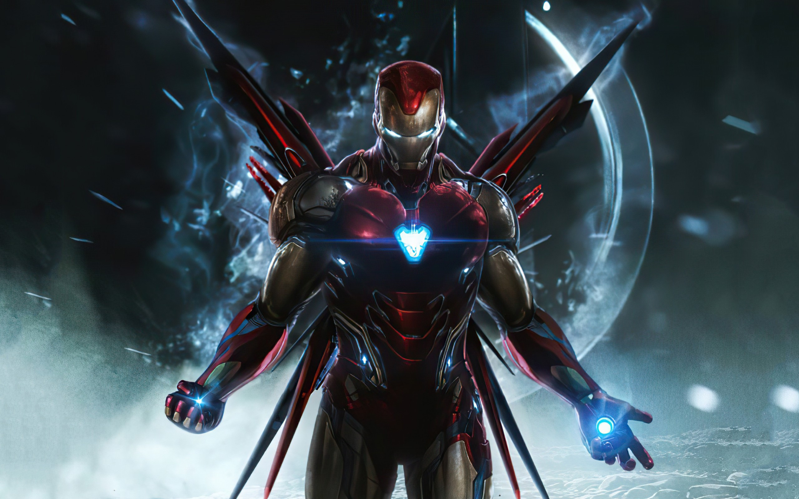 Download 2560x1600 Iron Man, Nano Suit, Marvel Comics, Artwork, Futuristic, Superhero Wallpaper for MacBook Pro 13 inch