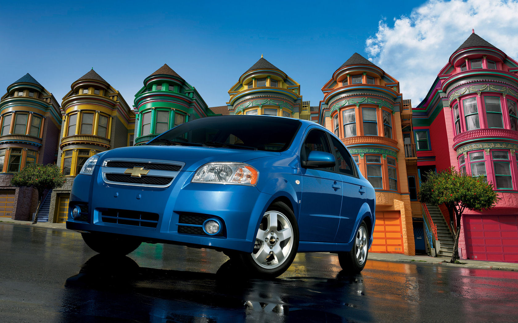 Chevrolet Aveo, Aveo5, LS, LT, Chevy Widescreen Wallpaper / Desktop Background Picture