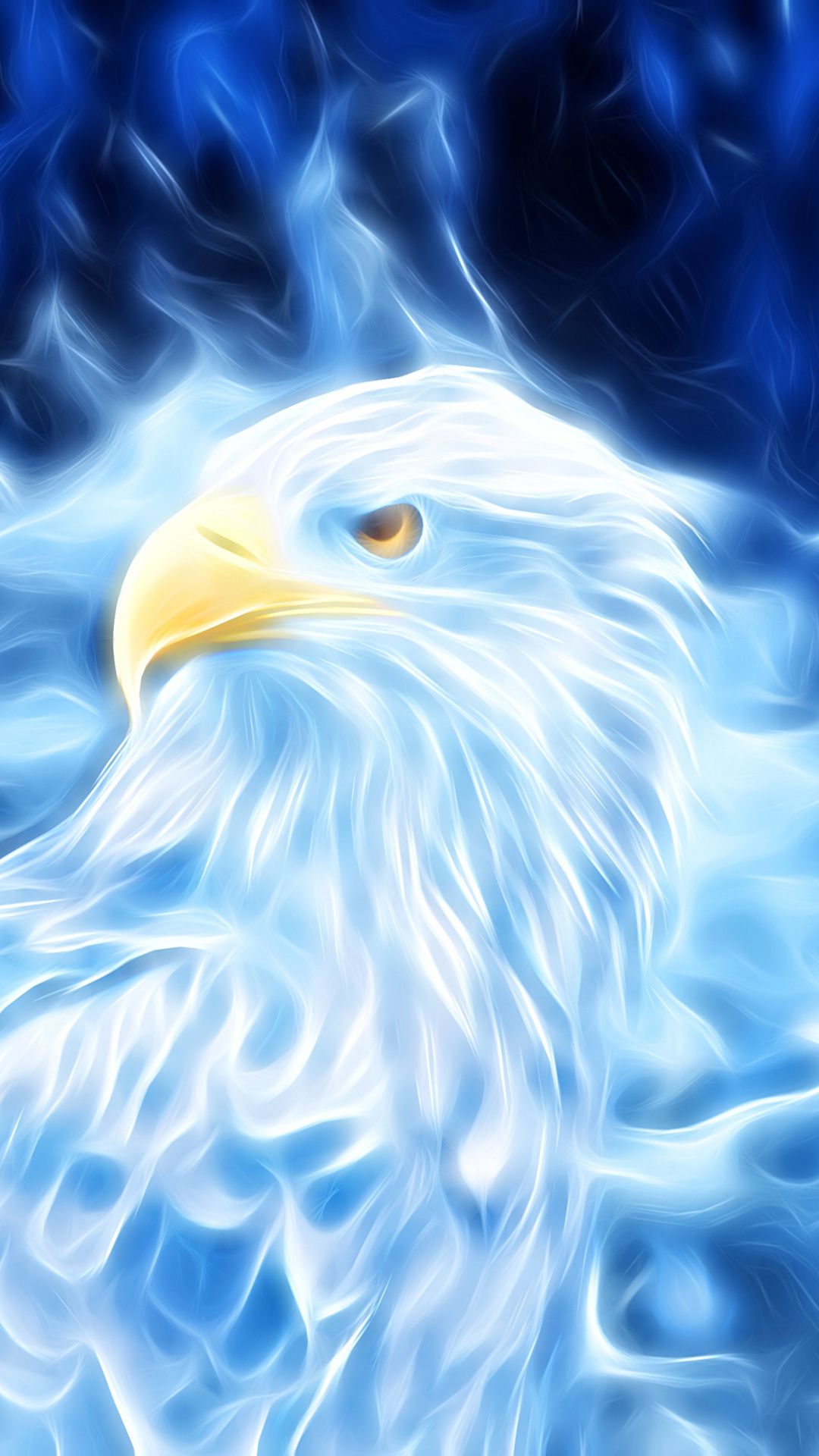 Bird of prey, eagle, digital art wallpaper. Eagle painting, Spirit animal art, Eagle picture