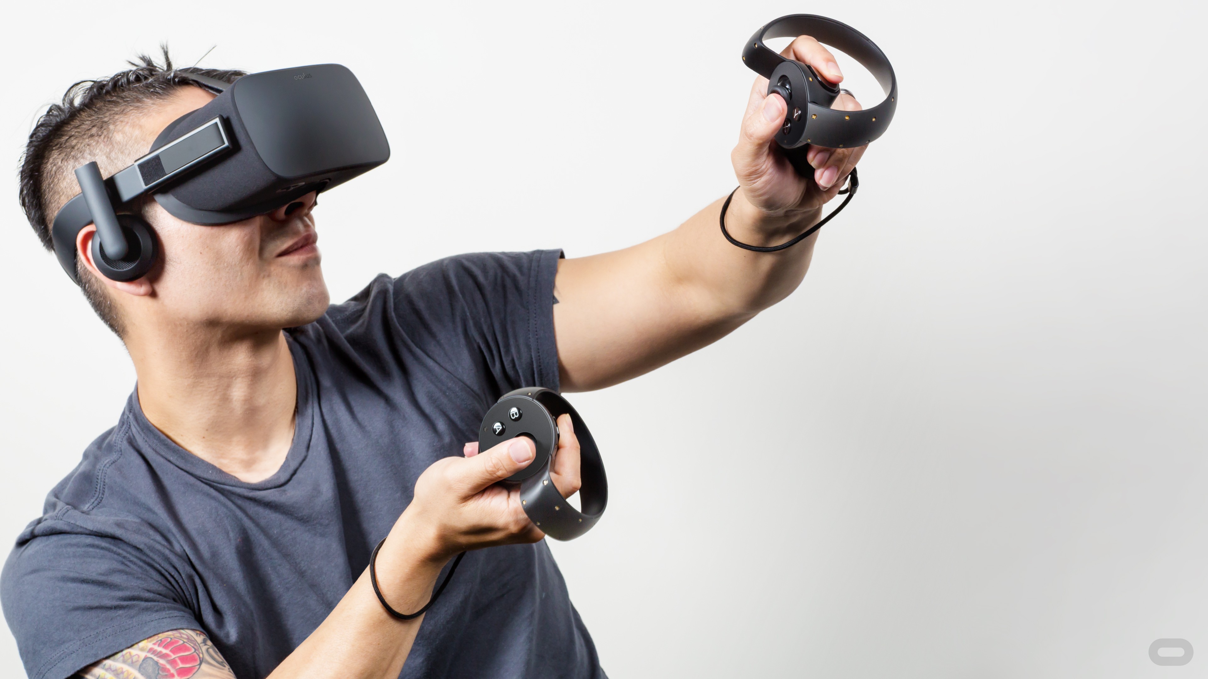 Wallpaper Oculus Rift, Oculus Touch, Virtual Reality, VR Headset, Hi Tech