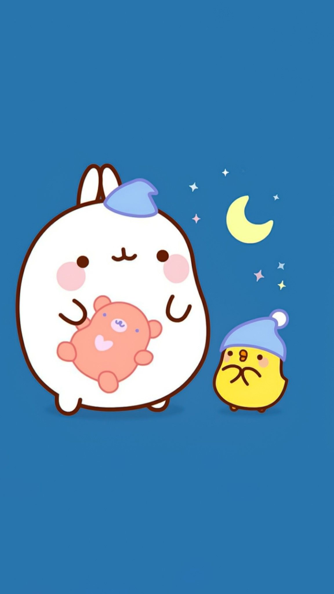 Molang & Piu piu. Molang wallpaper, Kawaii cute wallpaper, Unicorn wallpaper cute