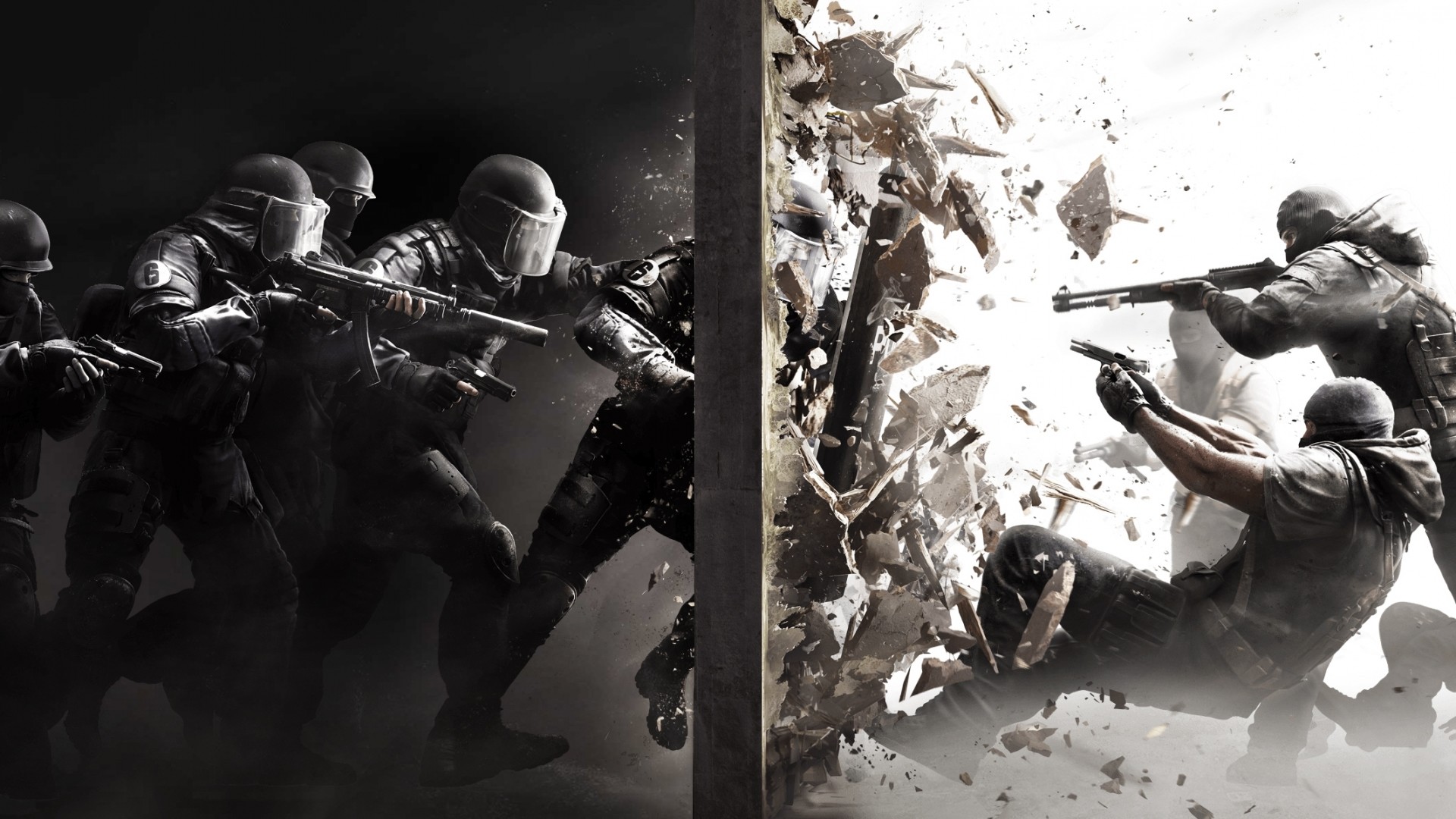 With Other Teams Such As Swat, Sas, Gsg Spetsnaz Six Siege Wallpaper Windows