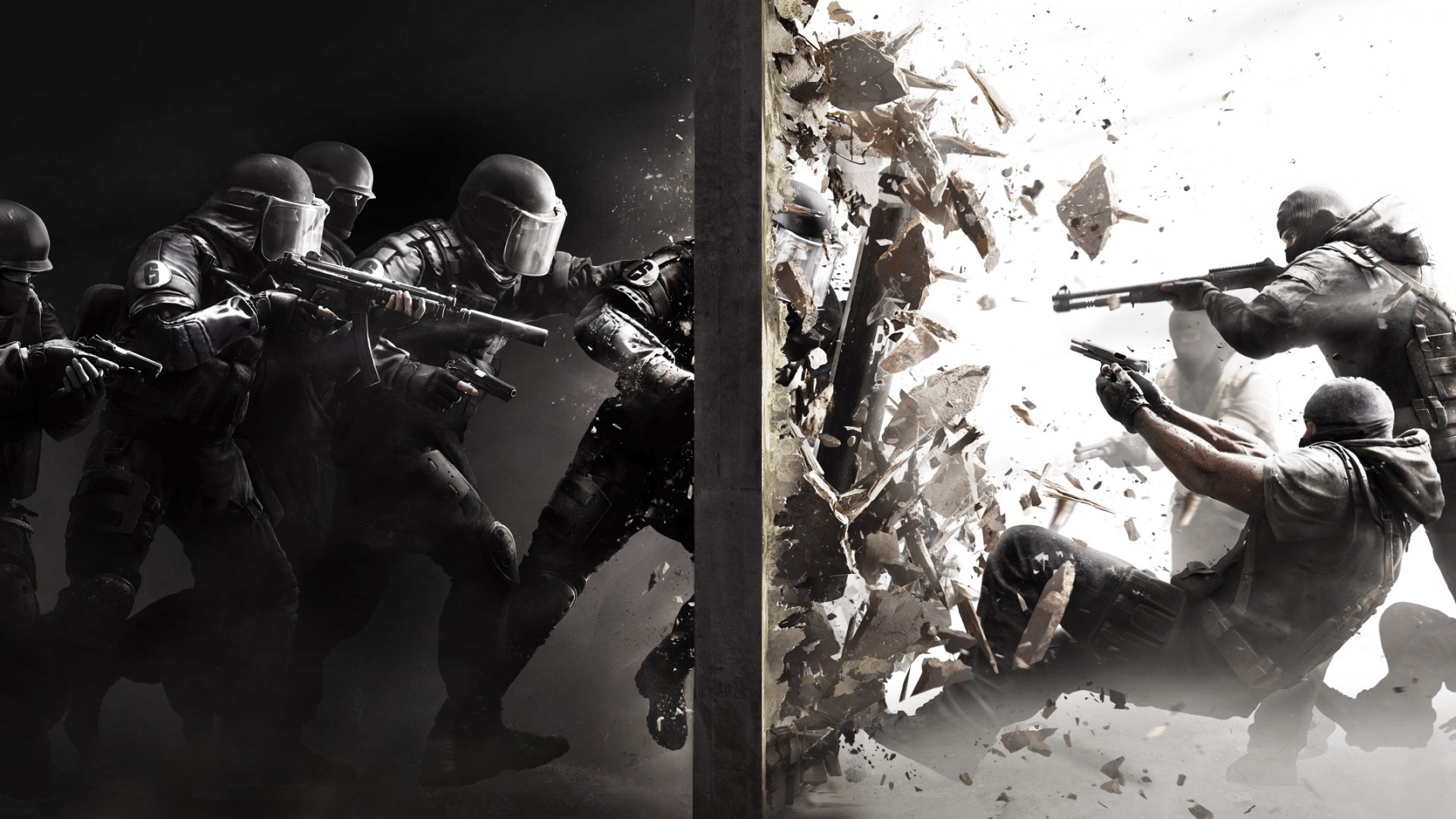 With Other Teams Such As Swat, Sas, Gsg 9, Spetsnaz Six Siege Wallpaper Windows