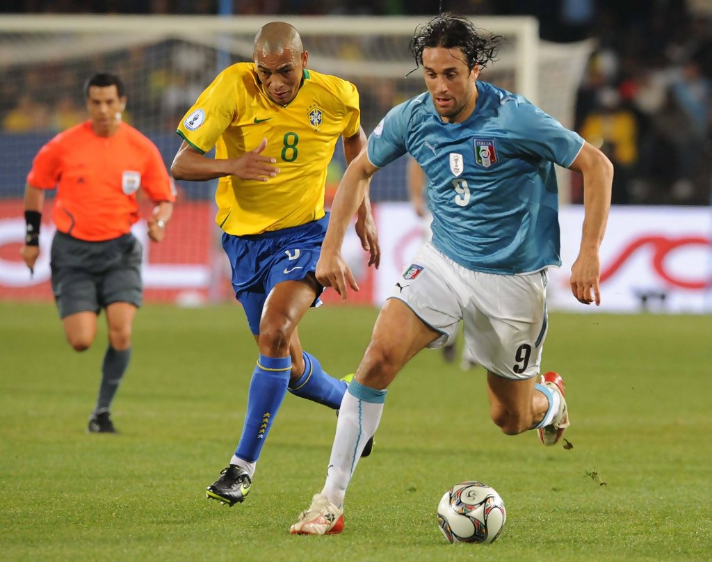 Gilberto Silva, Luca Toni Silva and Luca Toni Photo