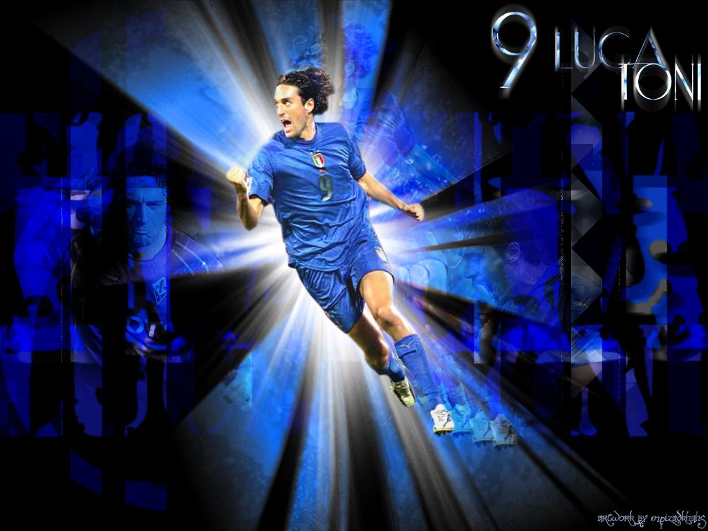 All Football Players: Luca Toni HD Wallpaper