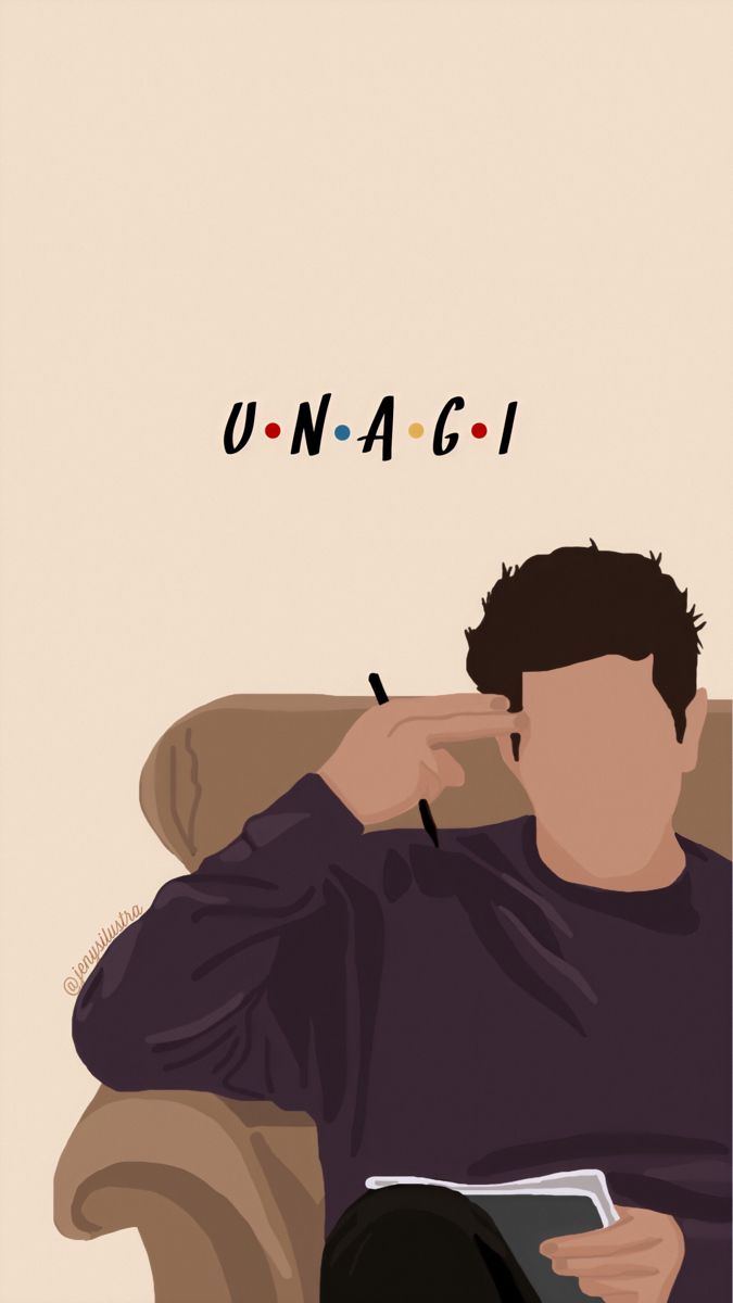 Wallpaper Friends Geller @jenysilustra