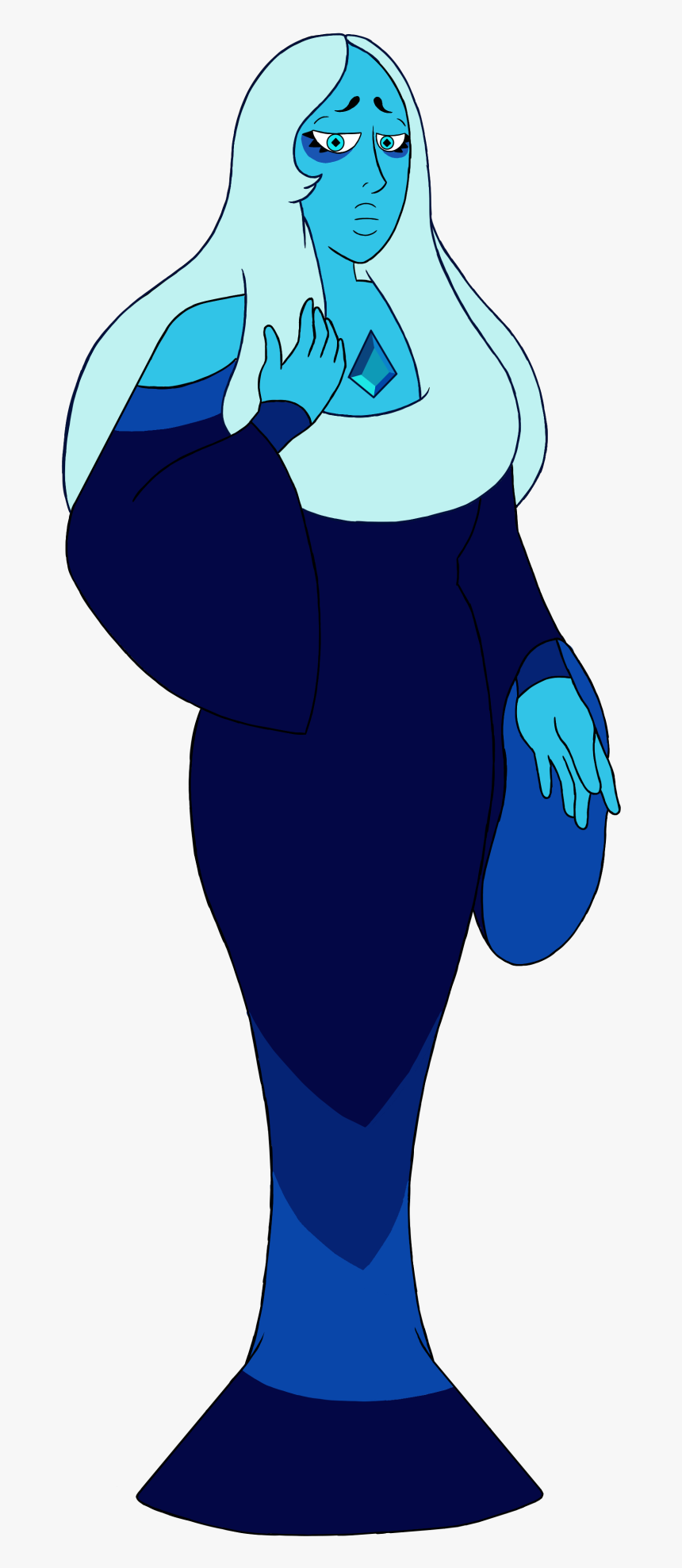 Blue Diamond Png Blue Diamond Steven Universe, Png Download, Transparent Png Image