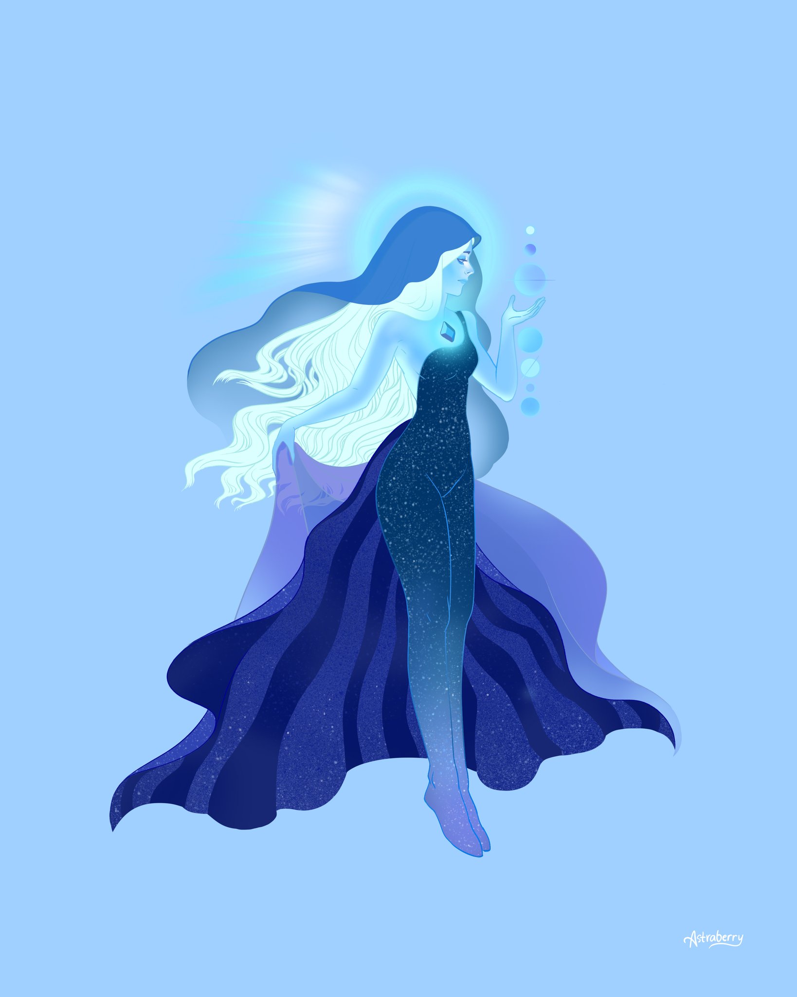 Blue Diamond Steven Universe Wallpapers - Wallpaper Cave