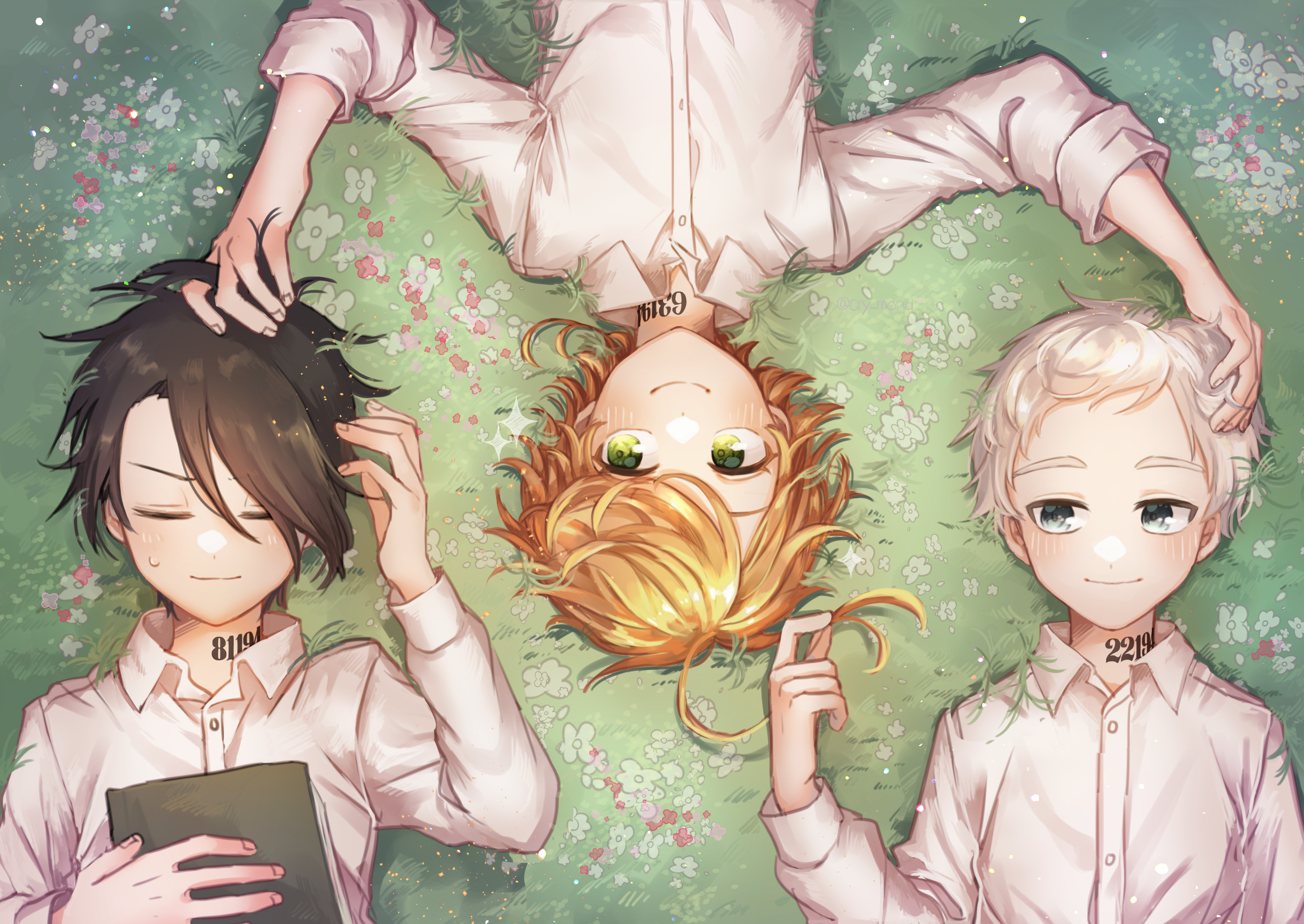 Emma, Ray (The Promised Neverland) HD Wallpaper