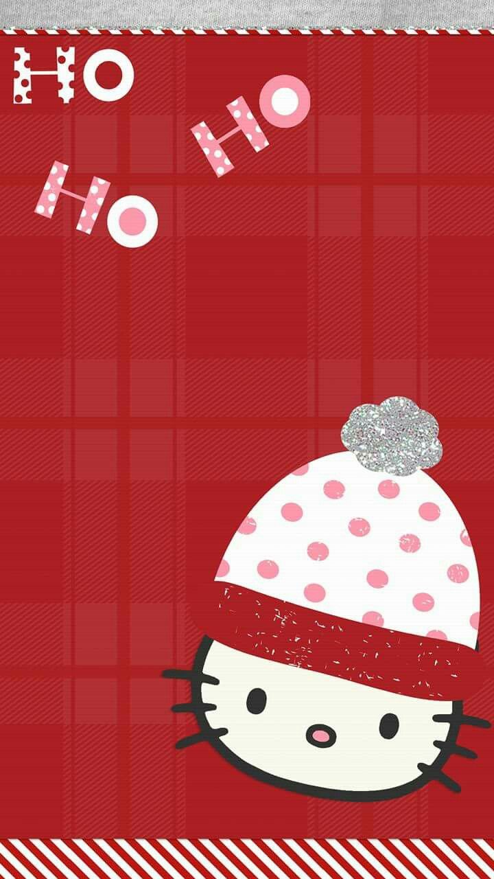 Ho Ho Ho Hello Kitty Wallpaper. Hello kitty christmas, Hello kitty, Hello kitty wallpaper