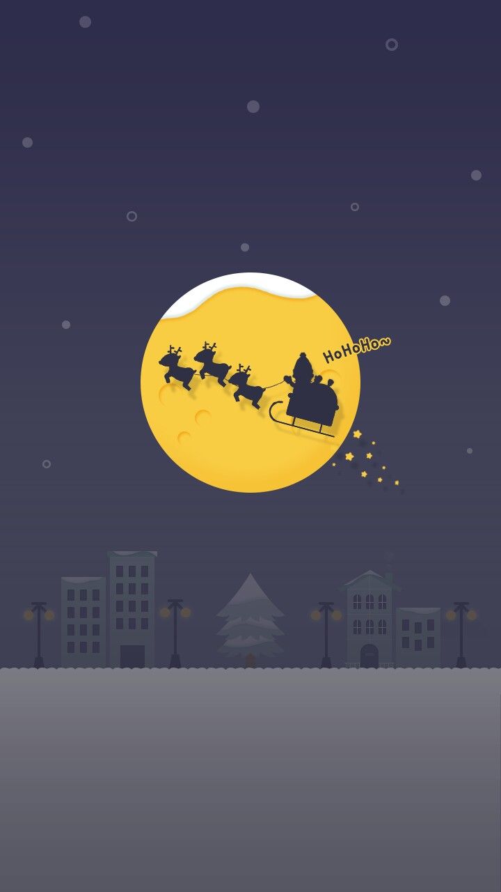 Ho ho ho. Holiday wallpaper, Christmas art, Winter wallpaper