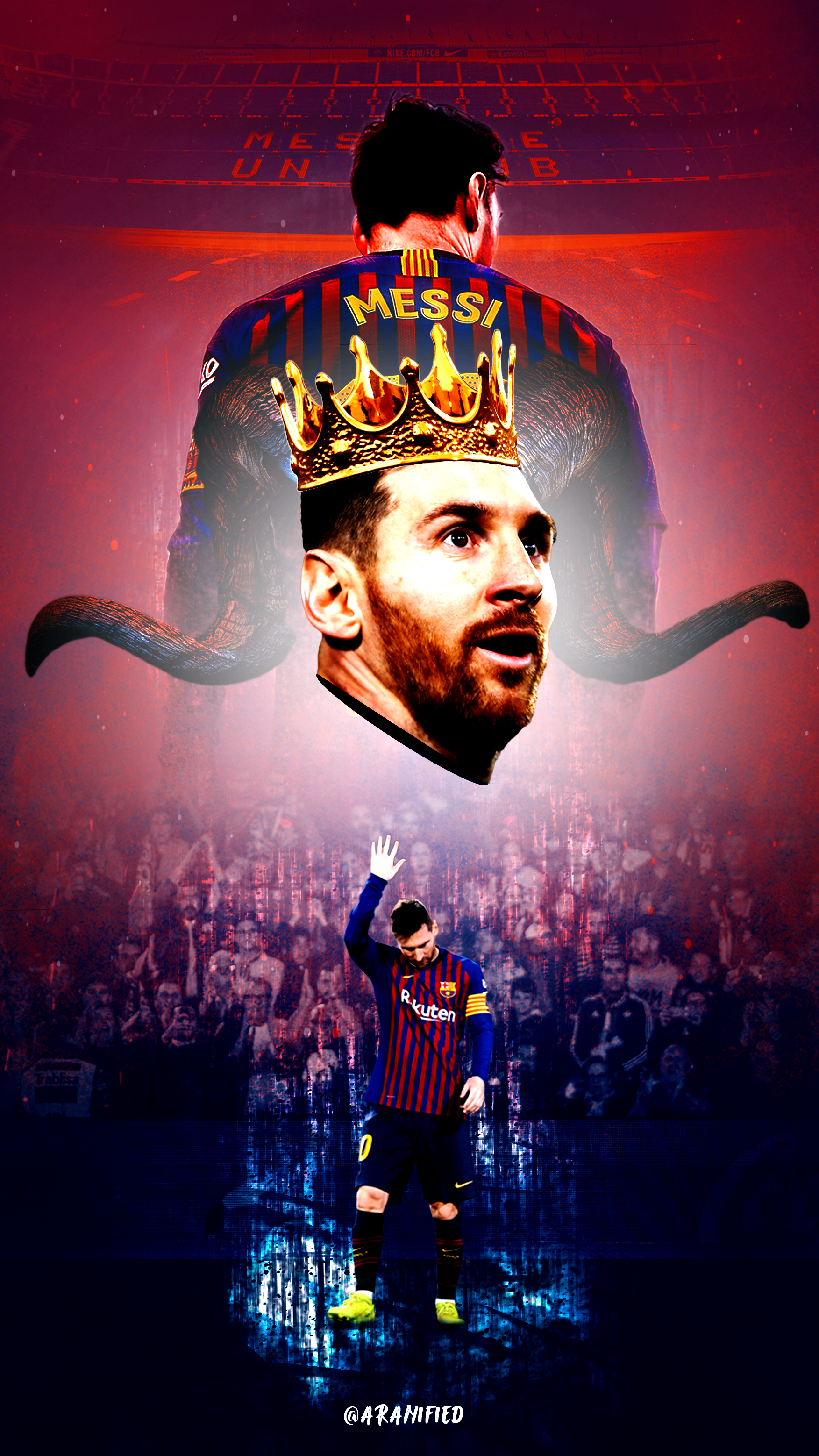 Messi La Pulga Goat Wallpaper by Dejavu Man  Android Apps  AppAgg