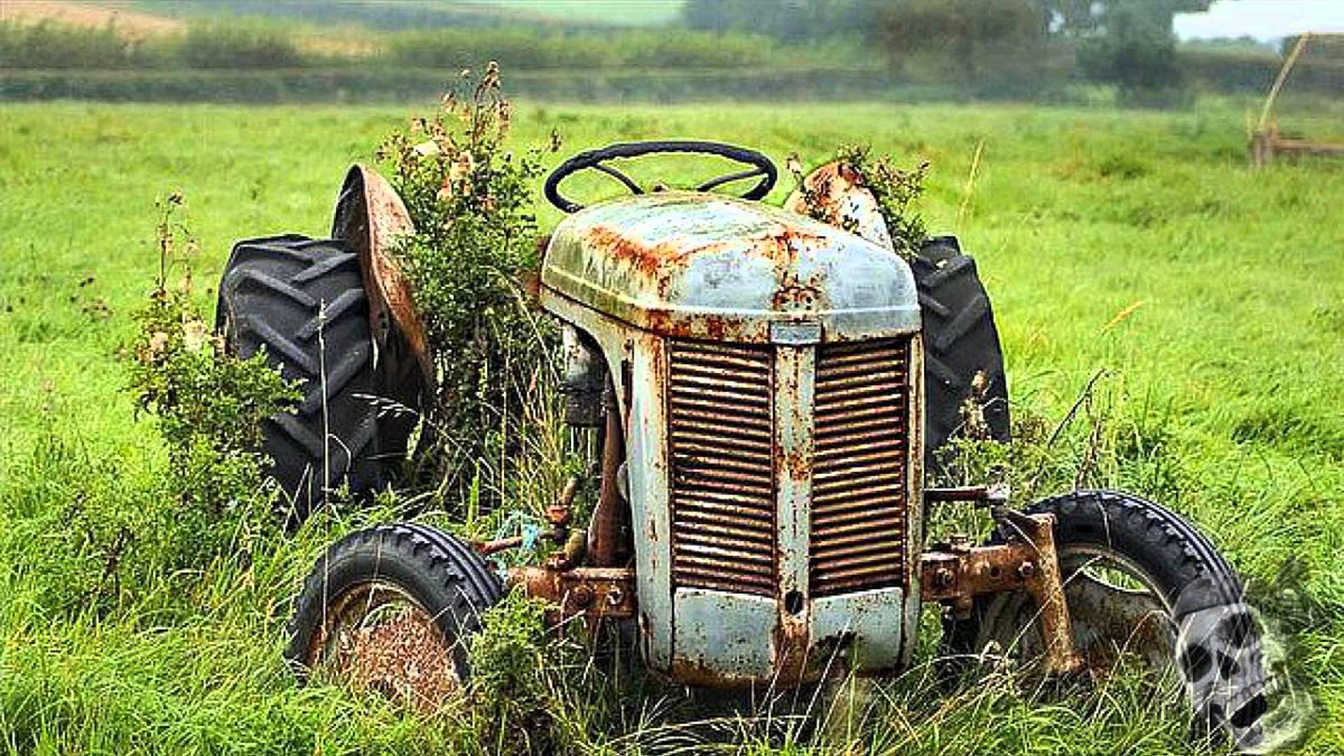 Free photo: Old Tractor, Bspo Farm