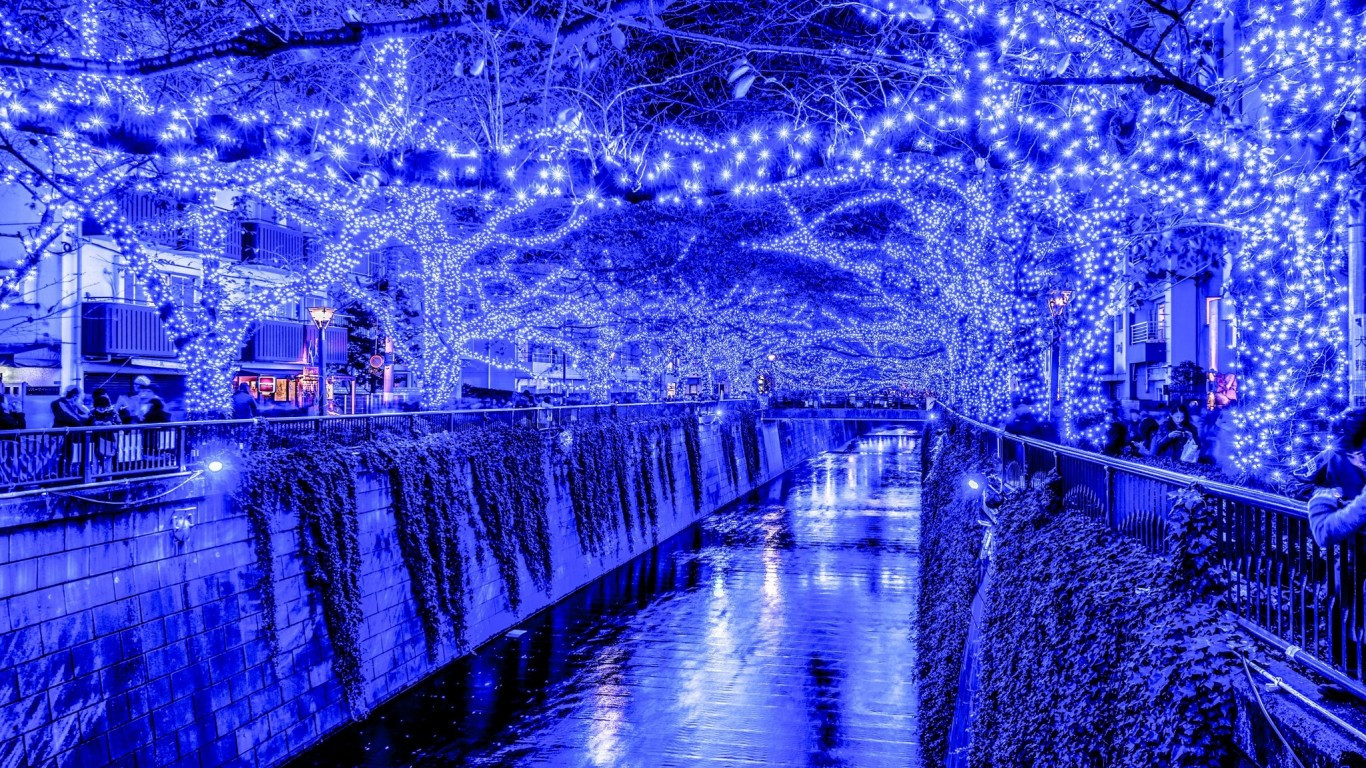 Blue Japan Wallpapers - Wallpaper Cave