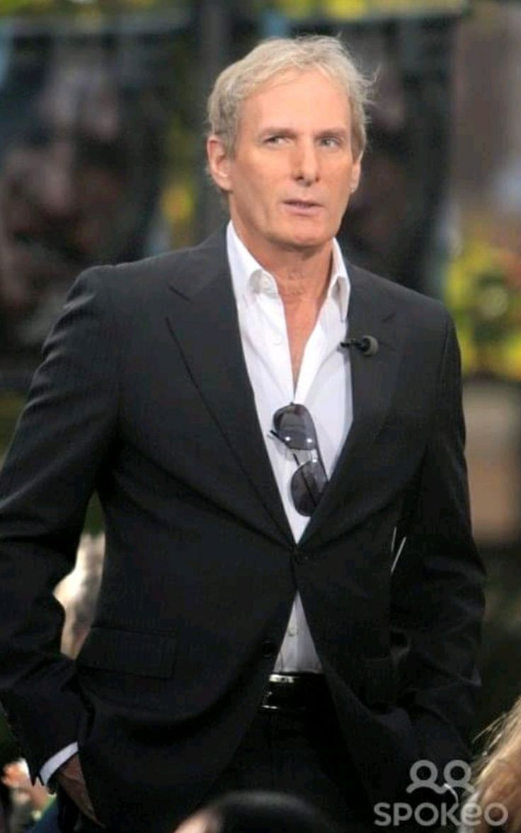 favorite Michael Bolton photo. Michael bolton, Suit jacket, Single breasted suit jacket
