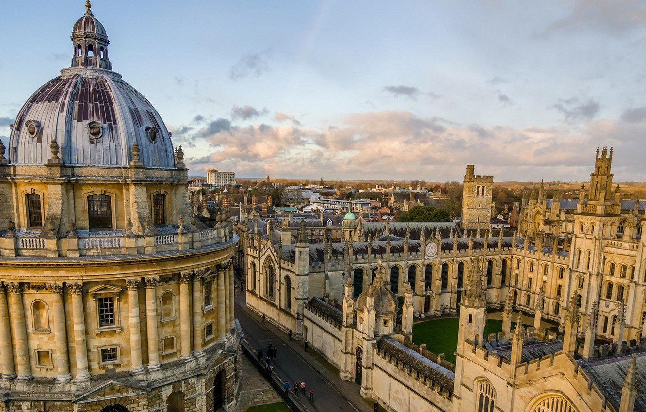 Wallpaper England, Oxford, University building, Oxford University, Educational Institutions the World image for desktop, section город