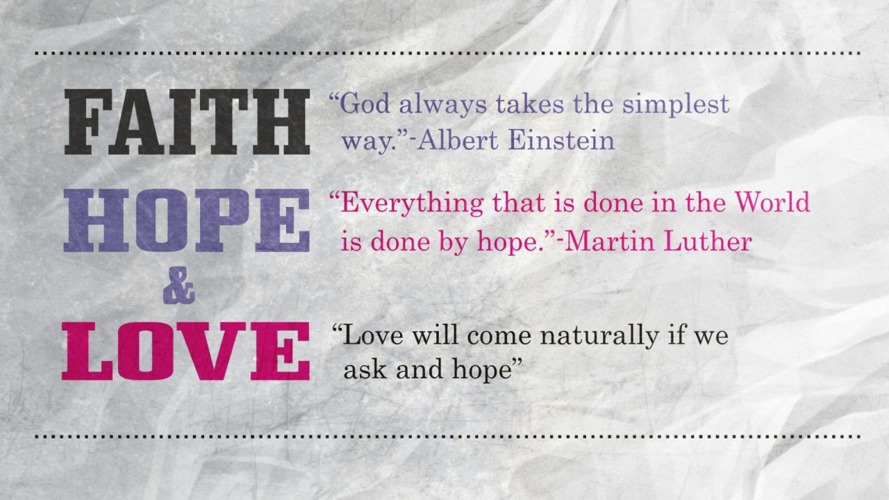 Faith Hope & Love wallpaper. Faith Hope & Love