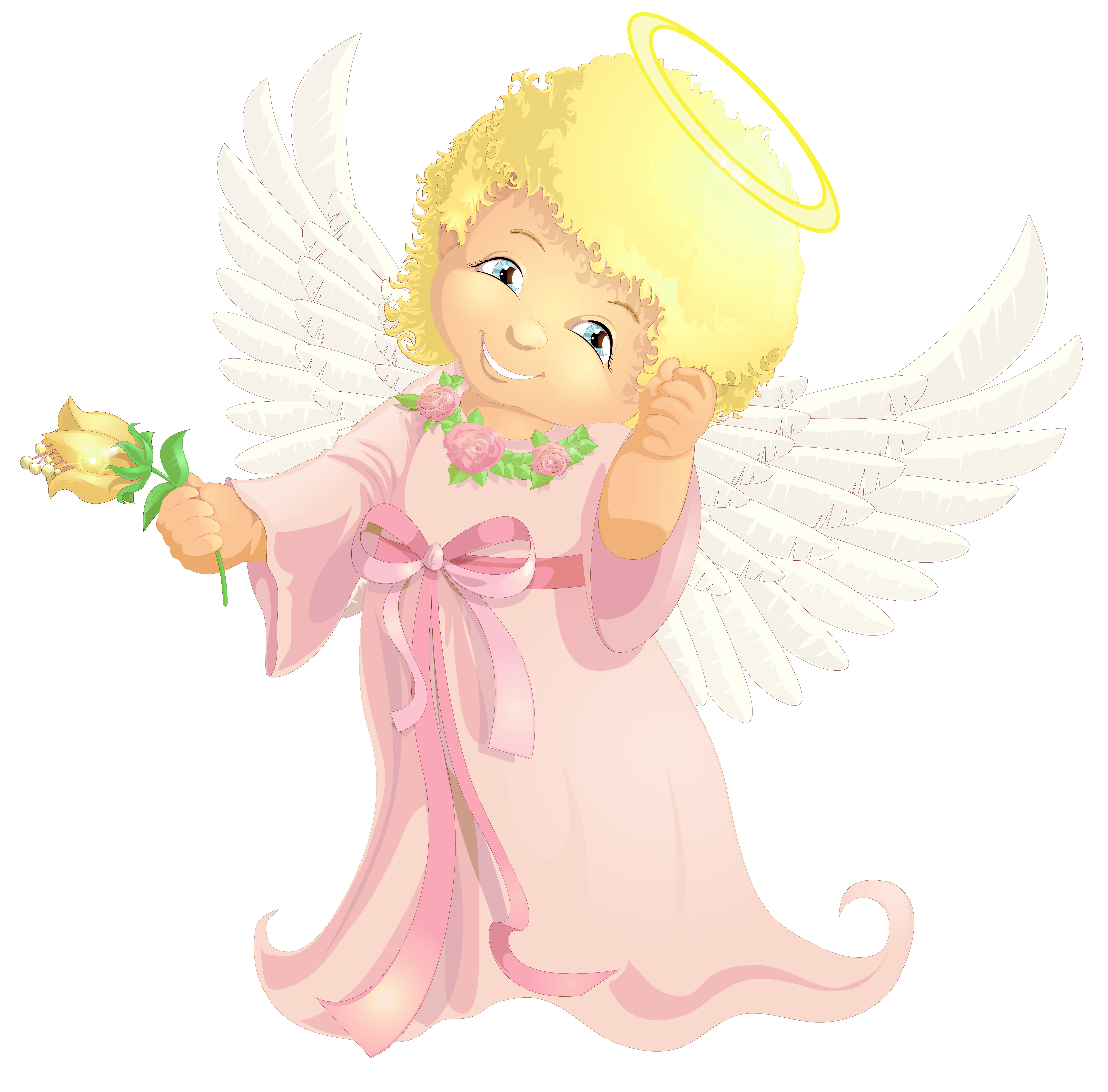 Cute Angel Transparent PNG Clipart​-Quality Free Image and Transparent PNG Clipart