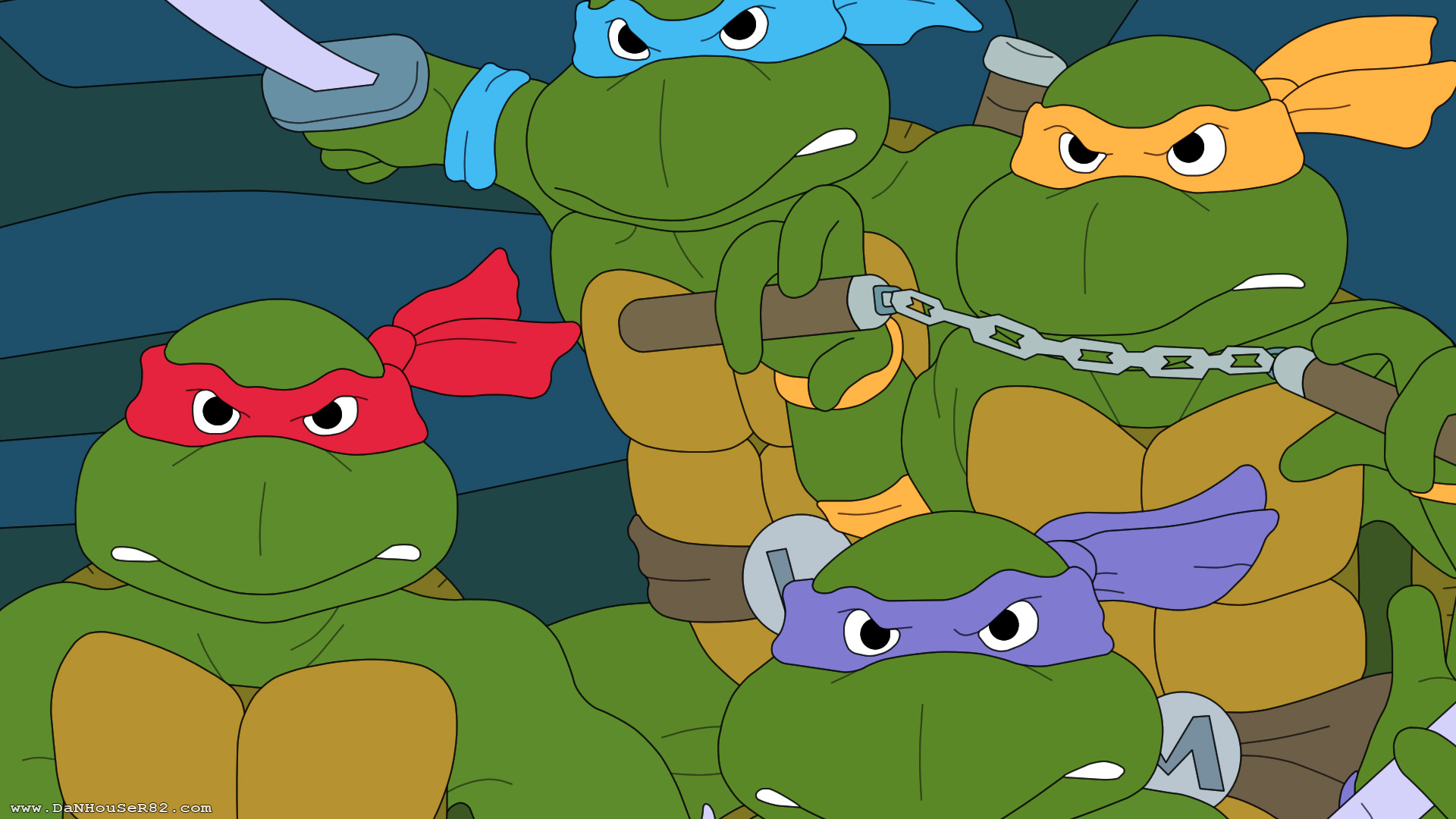 Free download Classic Teenage Mutant Ninja Turtles Wallpaper [1920x1080] for your Desktop, Mobile & Tablet. Explore Classic Ninja Turtles Wallpaper. Ninja Turtles Wallpaper HD, Teenage Mutant Turtles Wallpaper, Ninja