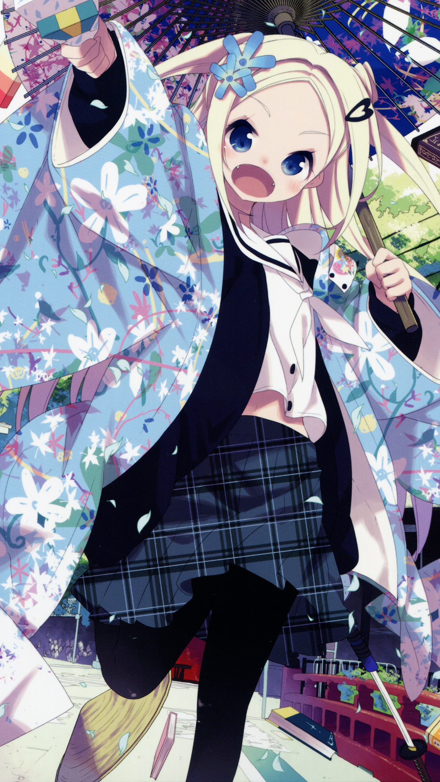 The Forgotten Lair. Hanayamata Mobile Wallpaper
