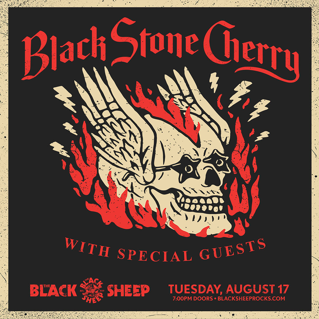 94.3 KILO Presents Black Stone Cherry, The Black Sheep at The Black Sheep, Colorado Springs CO, Music & Dance