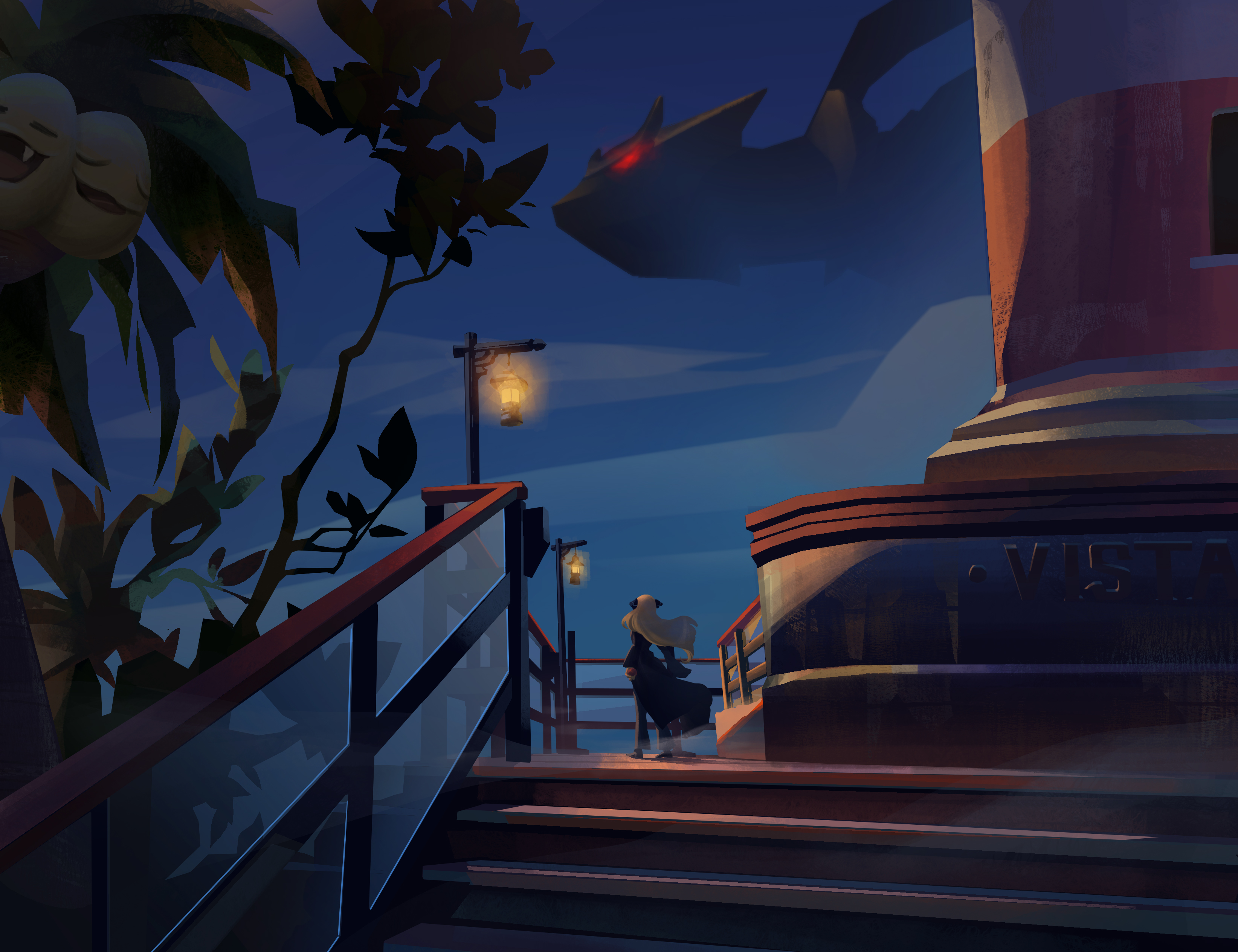 Download Girafarig (Pokémon) Alolan Exeggutor Giratina (Pokémon) Cynthia (Pokémon) Anime Pokemon HD Wallpaper