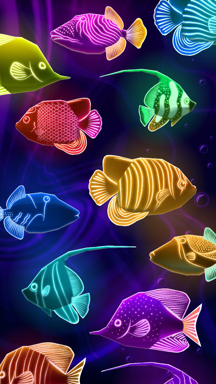 Neon Fish Wallpaper Live for Android