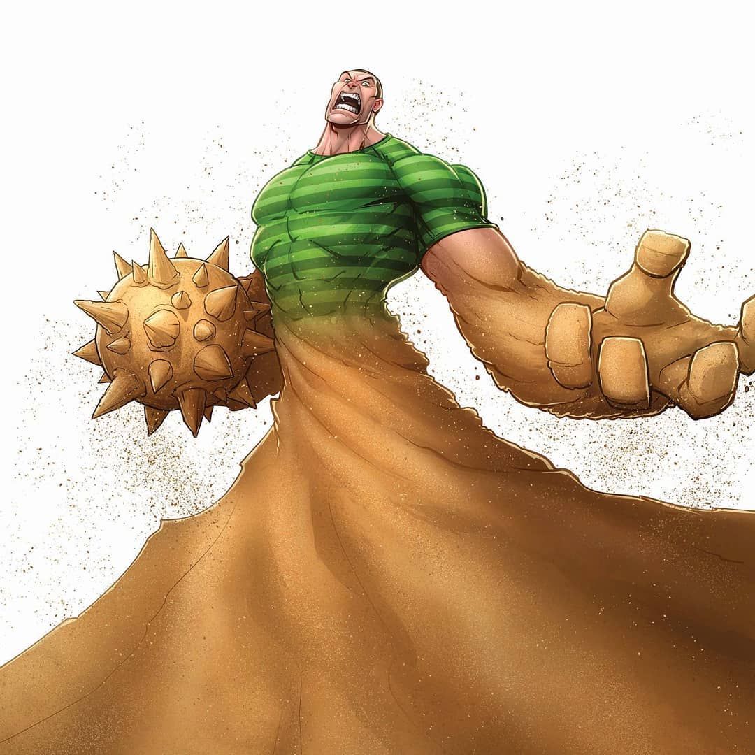 Песочный человек Marvel